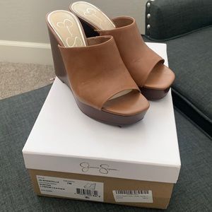 Jessica Simpson SunTan Wedge